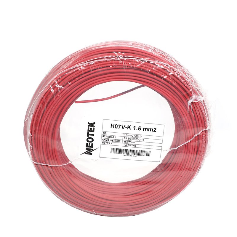 Naqil (NEOTEK H07V-K 1.5mm²) — Elektrik, Unithermo Group Bakı